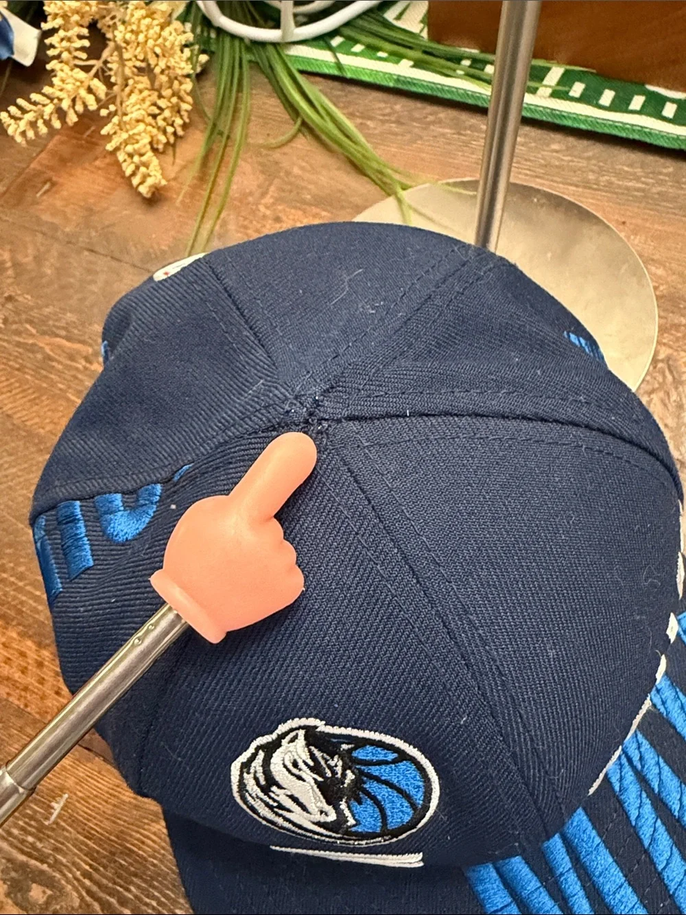 NBA Dallas Mavericks Novelty Snapback Hat - Multi-Print Embroidery GUC 🏀 🧡🔥🏀🧡🔥